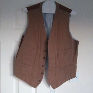 XL Men's Herringbone Merona Vest